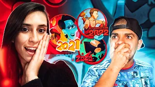 RETROSPECTIVA ANIMADA 2020, 2021, 2022 (3 em 1) ♫ Canal Nostalgia l REACT EM CASAL