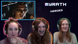 First Time Hearing | 3 Generation Reaction | Myrath | Heroes