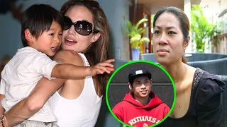 Pax Thien and Maddox were sarcastically flattered by Angelina Jolie's mother because of her assets