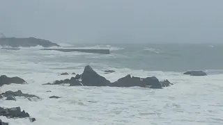 Tempête Justine Batz sur Mer 2021