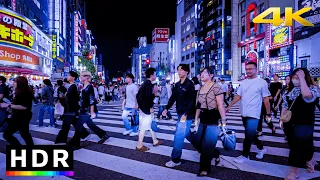 Shinjuku Summer Night Wandering 2023 // 4K HDR