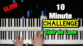 Learn CLAIR DE LUNE in UNDER 10 MINUTES - "Piano Challenge" Debussy