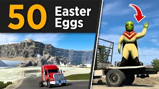 TOP 50 Easter Eggs in American Truck Simulator