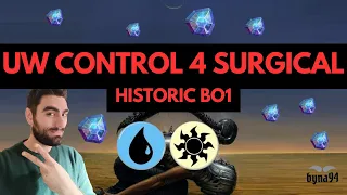 UW CONTROL 4 SURGICAL Historic BO1  #mtgarena #mtgita #mtg