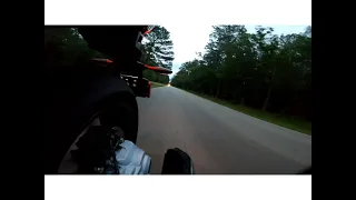Moto Guzzi V100 Mandello S With Mistral Slip-On Exhaust Sound Check - Houston, Texas (1080p)