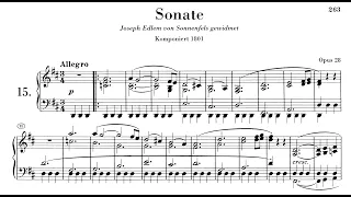 Ludwig van Beethoven - Piano Sonata No.15 in D major Op.28, "Pastorale" (Moravec)