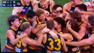 Last 41 seconds Adelaide vs Port Adelaide round 3 2022