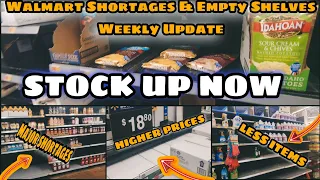 You MUST Prepare NOW!! Shocking  Food Shortages and Empty Shelves at WALMART | Stock UP!