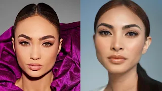 FilAm Miss USA RBonney Gabriel reacts to lookalike Miss Universe PH 2021 Bea Gomez