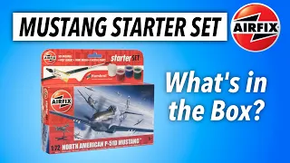 2024 AIRFIX MUSTANG STARTER SET - what's in the box?