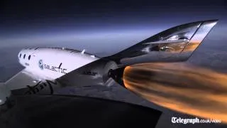 Stunning video shows Virgin Galactic test flight