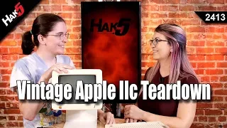 Vintage Apple IIc Teardown! - Hak5 2413