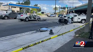 Police: Shooting suspect dies after crashing in Orlando during chase