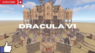 Rust Base Design - Dracula V1 6-12 Man Clan Base