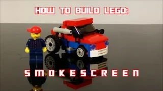 How To Build Lego Q Transformers Smokescreen By BX Brix