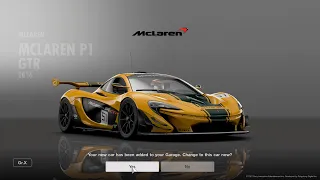 Gran Turismo™SPORT | McLaren P1 GTR | Test Race