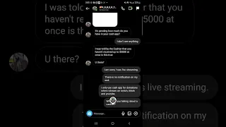 #cashapp #scammer, he tried to #scam me out of $50. His target is disabled ppl #shorts #2022inshort