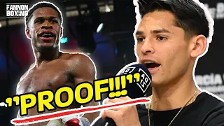 PROOF! RYAN GARCIA REJECTS DEVINS HANEY BIG ACCUSATION! "A LIE" NEVER HAPPEN SAYS WEIGHT EXPERT!
