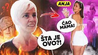 MAMA UPOZNAJE DEVOJKU - ŠOKIRALA SE! *Anja opet polugola*