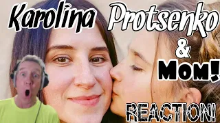 Karolina Protsenko & Mom  - I Will Always Love You (Whitney Houston)  *REACTION!* 🔥