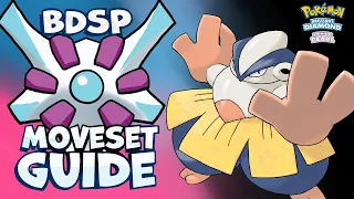 How to use HARIYAMA! HARIYAMA Moveset Guide! Pokemon Brilliant Diamond and Shining Pearl