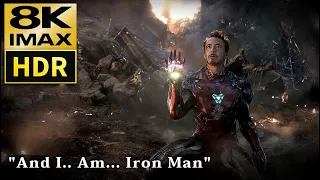 "And I.. Am... Iron Man"  • 8K IMAX HDR • The Highest Quality Video on Youtube • Eng Kor Jap SubCC