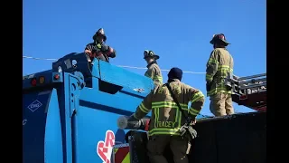 Firefighters Save Garbage Truck on Fire in Antioch