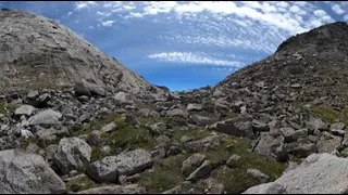 Wyoming 2020 - Wind River Cresting Texas Pass