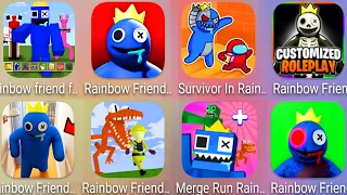 Rainbow Friends (Chapter 2 + Friends RP + Minecraft + Hide 'N Seek) & Survivor In Rainbow Monster