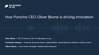 How Porsche CEO Oliver Blume is driving innovation
