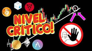 🚨URGENTE!!! BITCOIN PUNTO CRITICO!!!! | Análisis ETHEREUM - CARDANO - AAVE - CHILIZ - CHAINLINK