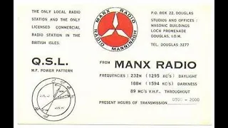 Manx Radio 232 m 1970