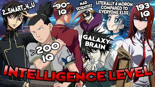 Ranking the 50 Smartest Anime Characters by Their IQ