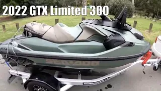 2022 Seadoo GTX 300 Limited walk around