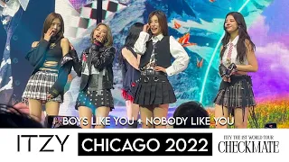 ITZY Live in Chicago 20221107 4K60 [Boys Like You + Nobody Like You]