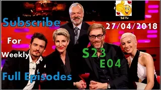 Full Graham Norton Show S23E04 SuRie, Orlando Bloom, Tamsin Greig, Stephen Merchant