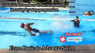 How to Swim Butterfly Tutorial from Beginner to Advance Swim #learntoswim #swim #butterfly