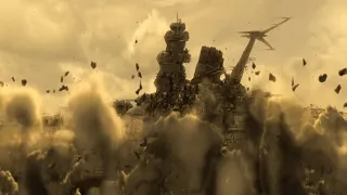 *351* - Space Battleship Yamato (2010 Live Action Movie) - Sample Scene - Yamato Launch Sequence