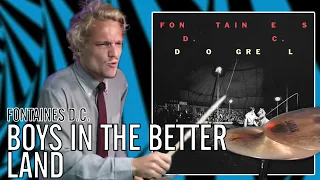 Fontaines D.C. - Boys In The Better Land | Office Drummer [First Time Hearing]