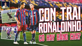 CON TRAI CỦA PHÙ THUỶ SÂN CỎ RONALDINHO LÀ AI?