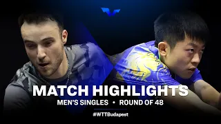 Simon Gauzy vs Yuan Licen | MS | WTT Star Contender European Summer Series 2022 (R48)