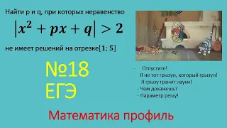 №18 ЕГЭ математика профиль (параметр)