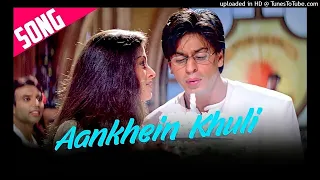 Aankhein Khuli Song | Mohabbatein | Shah Rukh Khan, Aishwarya Rai | Lata Mangeshkar, Udit Narayan