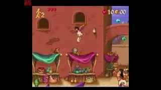 Aladdin (Snes) Walkthrough Part 1