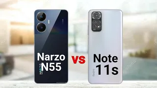 Realme narzo N55 vs Redmi Note 11s