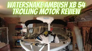 Watersnake - AMBUSH XB 54 Trolling Motor Fitout