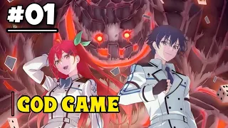 16 year old boy competes with God || god game we play Anime. in Hindi