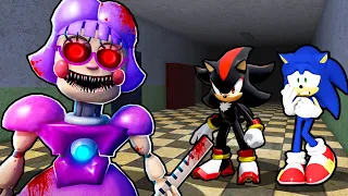 SONIC AND SHADOW VS ESCAPE MISS-ANITRON'S DETENTION IN ROBLOX