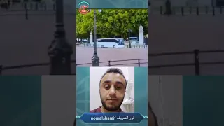 موكب الرئيس الأمريكي جو بايدن في جنازة الملكة اليزابيث