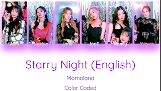 Momoland - Starry Night (English) [Color Coded Lyrics]